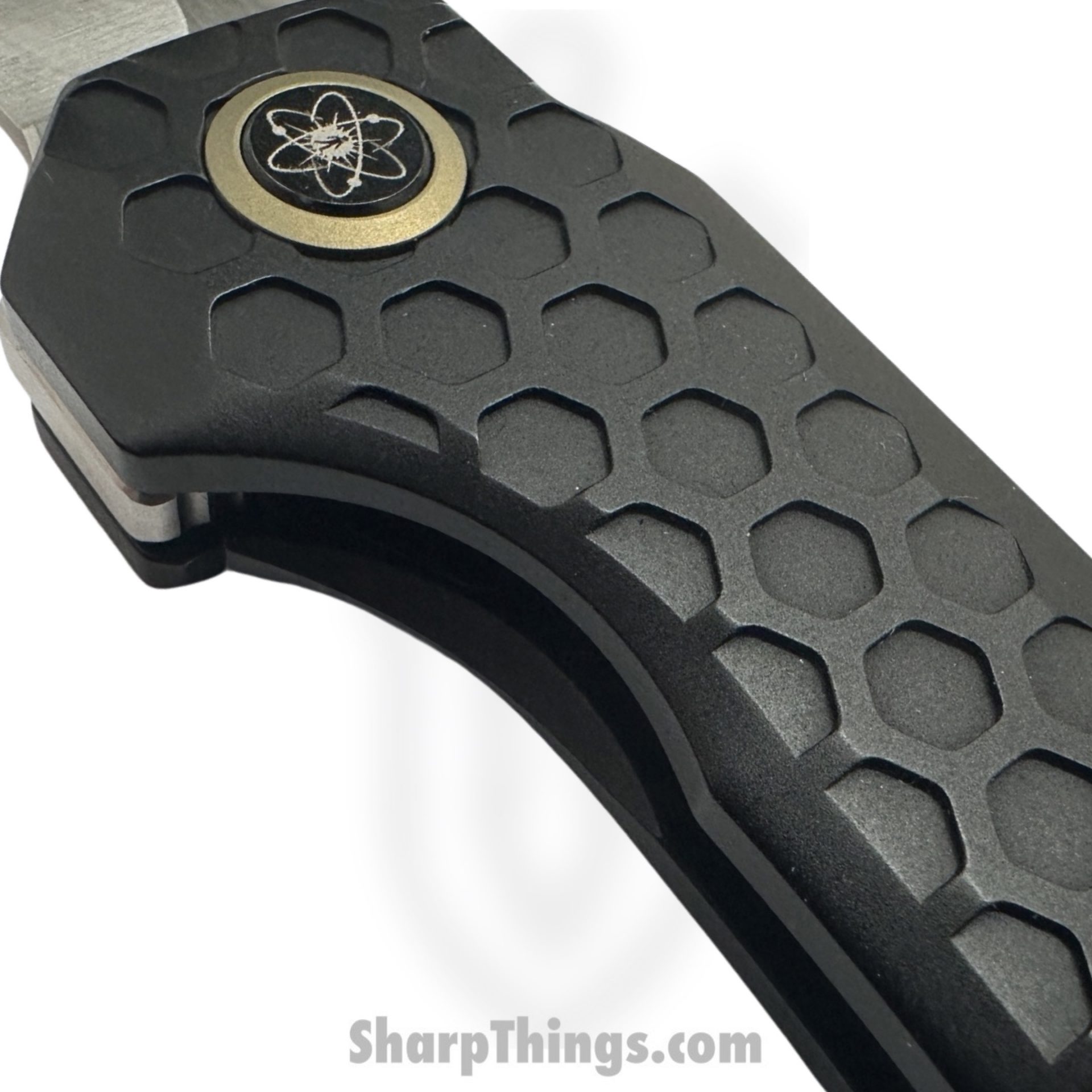 EMPEDC - EMPNymT2HcBZ - Nymble T2 - Folding Knife - Satin Elmax Tanto - Titanium Honeycomb - Bronze - Image 5