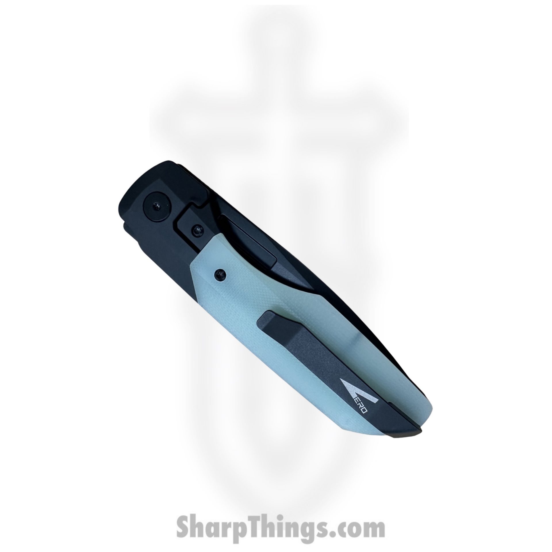 Vero Engineering - V-VSXL-DLC-JD - Synapse XL - Folding Knife - DLC M390 Drop Point - G10 - Jade - Image 3