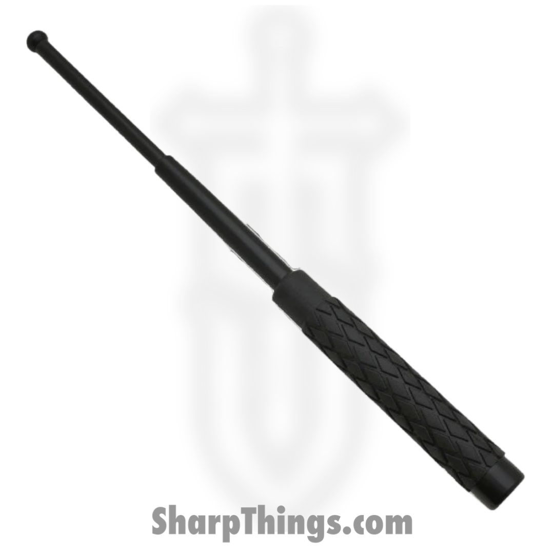 Takedown - NS-16 - Collapsible Baton - 16 Inch Solid Steel - Rubber - Black