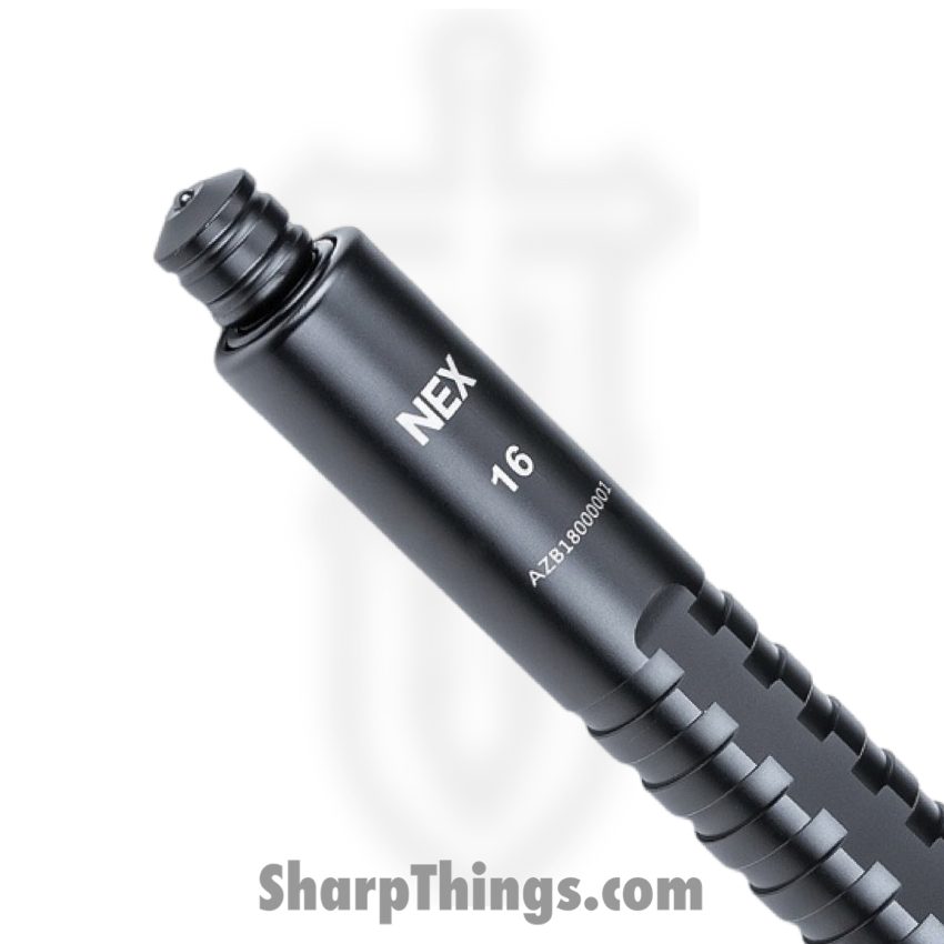 NexTorch - NXN16 - NEX 16 Walker Airweight Baton - - 42CrMo Steel - 7075 Aluminum - Black - Image 2