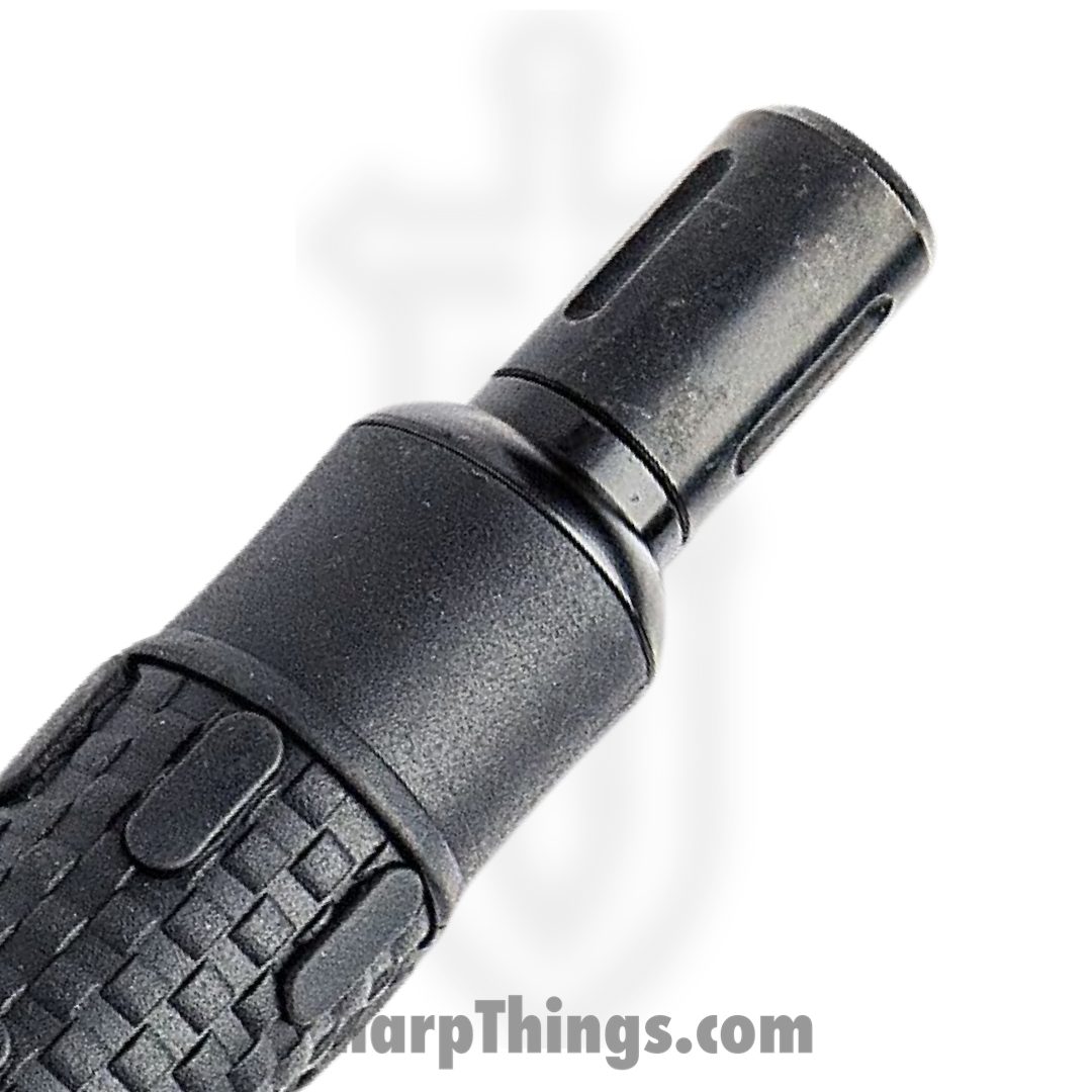 Smith & Wesson - SW1100094 - 21 in Heat Treated Collapsible Baton 360 Sheath - 4130 Seamless Alloy Steel - Thermoplastic Rubber - Black - Image 4