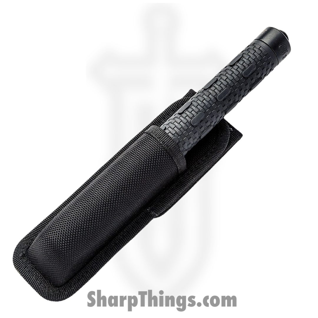 Smith & Wesson - SW1100094 - 21 in Heat Treated Collapsible Baton 360 Sheath - 4130 Seamless Alloy Steel - Thermoplastic Rubber - Black - Image 5