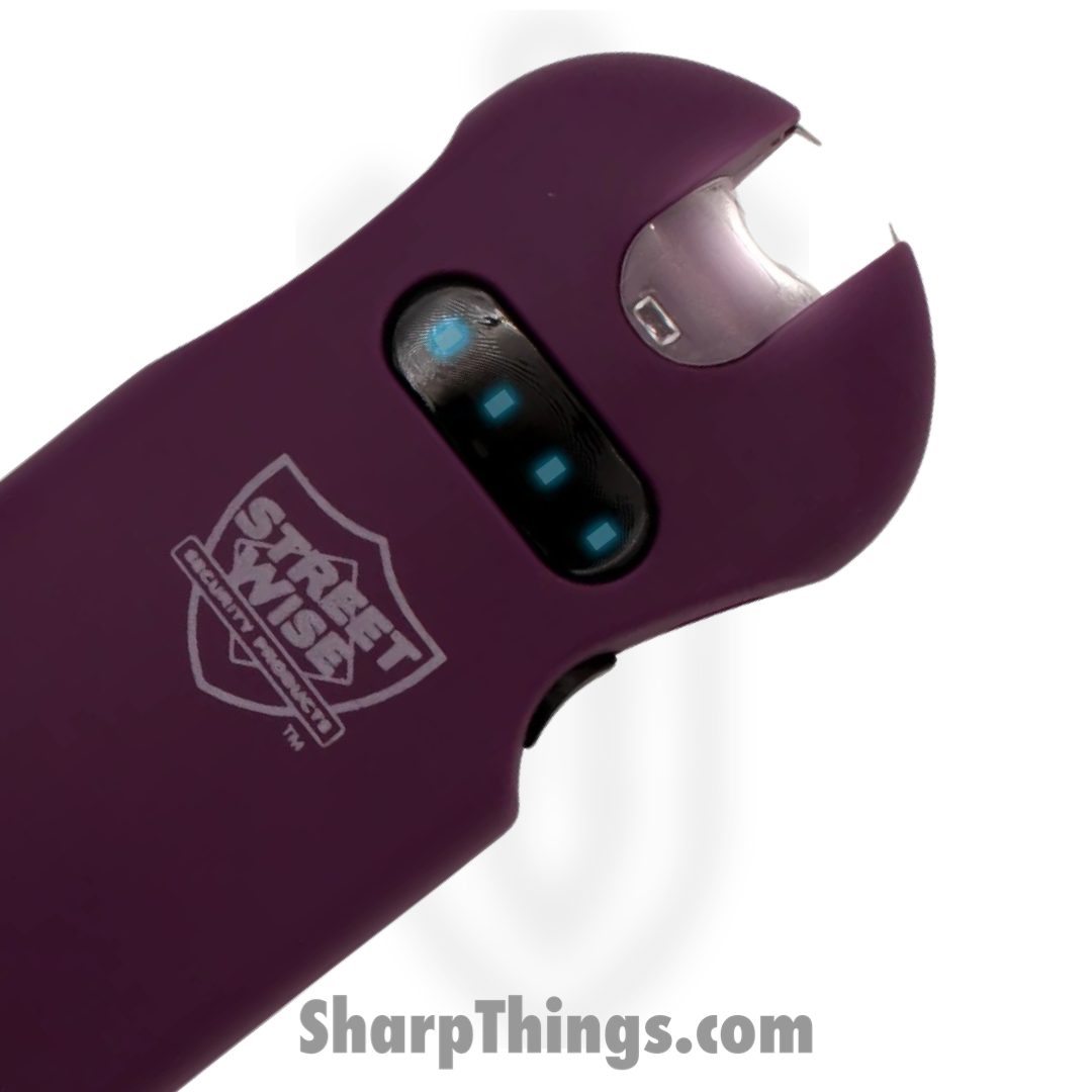 Streetwise - SWS24DP - SMART 24,000 Keychain Stun Gun - Dark Purple - Image 4