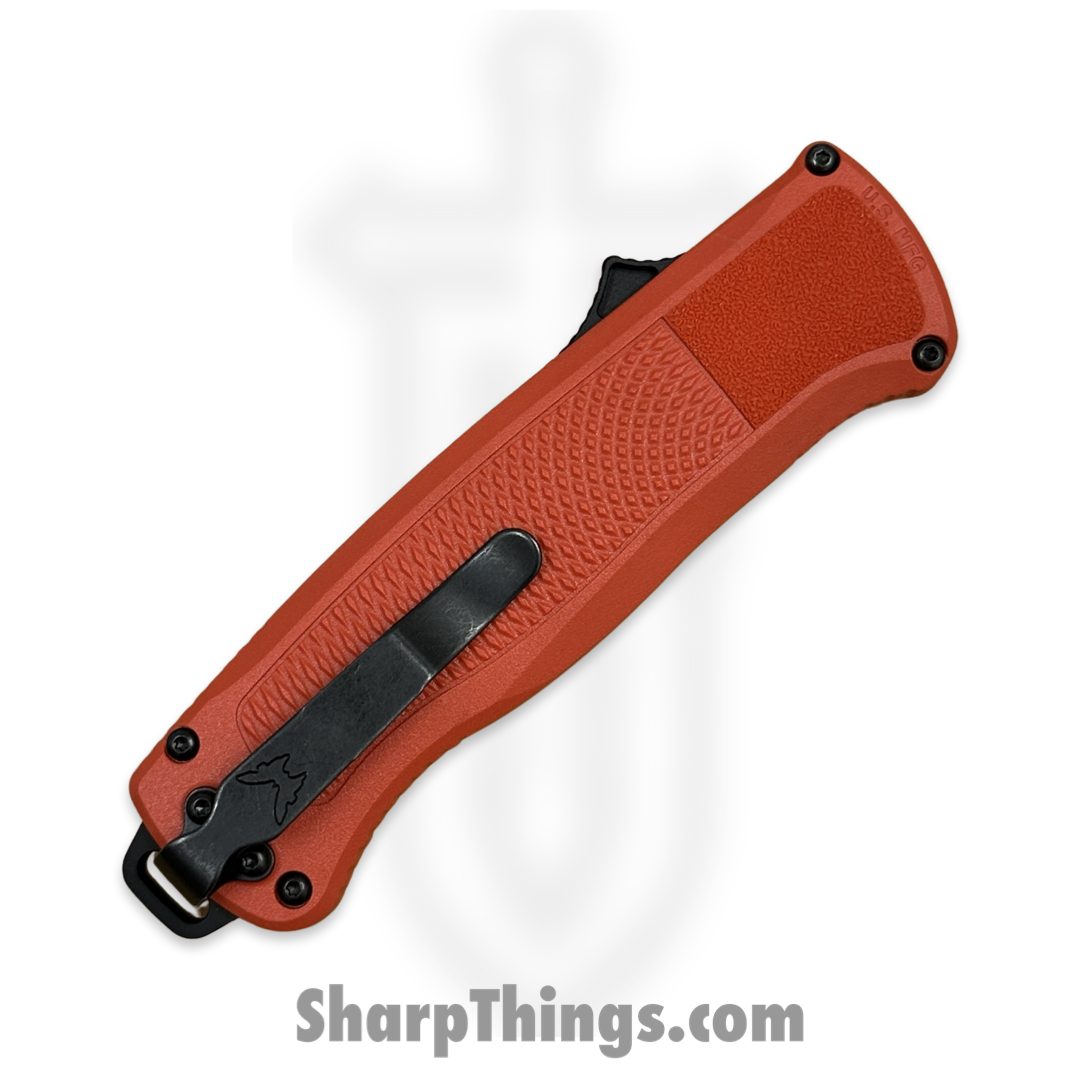 Benchmade - 5370BK-04 - Shootout OTF Auto - CPM CruWear Tanto - Mesa Red - Image 2
