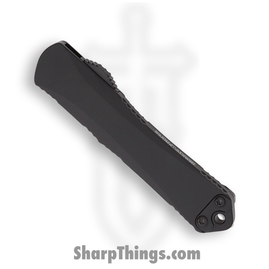 Heretic Knives - H023-6A-T - Manticore S - OTF Auto - Elmax Coated Tanto - Camo Carbon Fiber - Purple/Black - Image 3