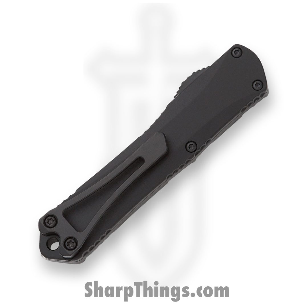 Heretic Knives - H023-6A-T - Manticore S - OTF Auto - Elmax Coated Tanto - Camo Carbon Fiber - Purple/Black - Image 4