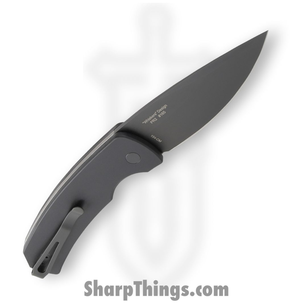 ProTech - M2603 - Magic 2 - Automatic Knife - 154cm Coated Drop Point - 6061-T6 Aluminum - Black - Image 2