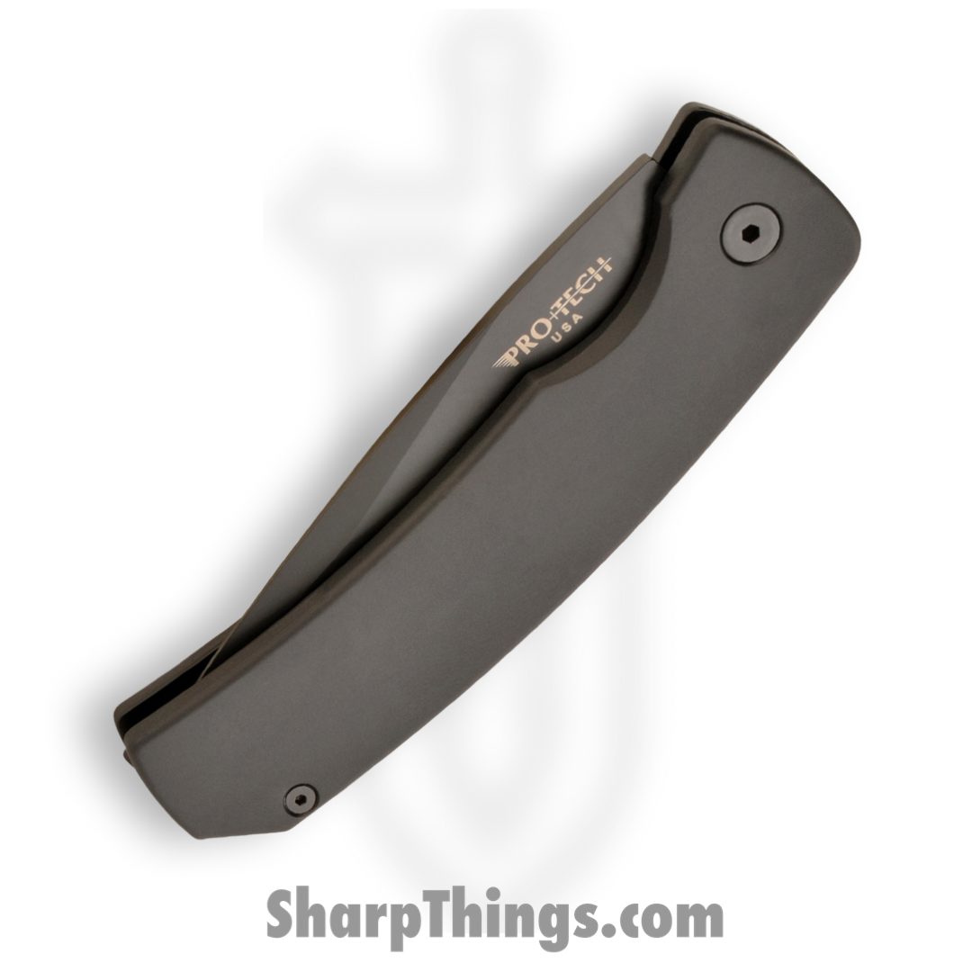 ProTech - M2603 - Magic 2 - Automatic Knife - 154cm Coated Drop Point - 6061-T6 Aluminum - Black - Image 4