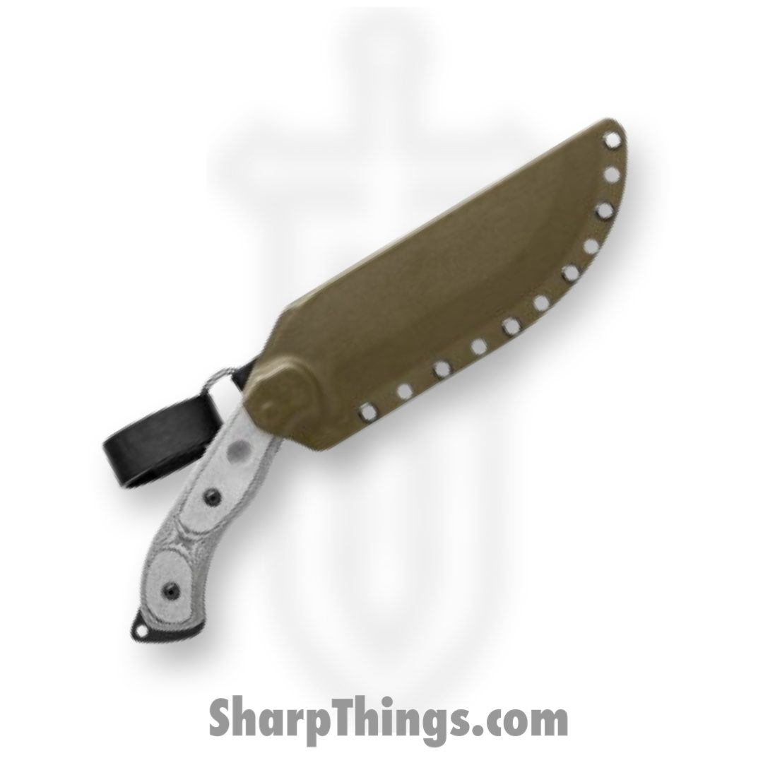 Tops - TPBKUK01 - Bushcrafter Kukuri - Fixed Blade Knife - 1095 Coated - Linen Micarta - Black - Image 3