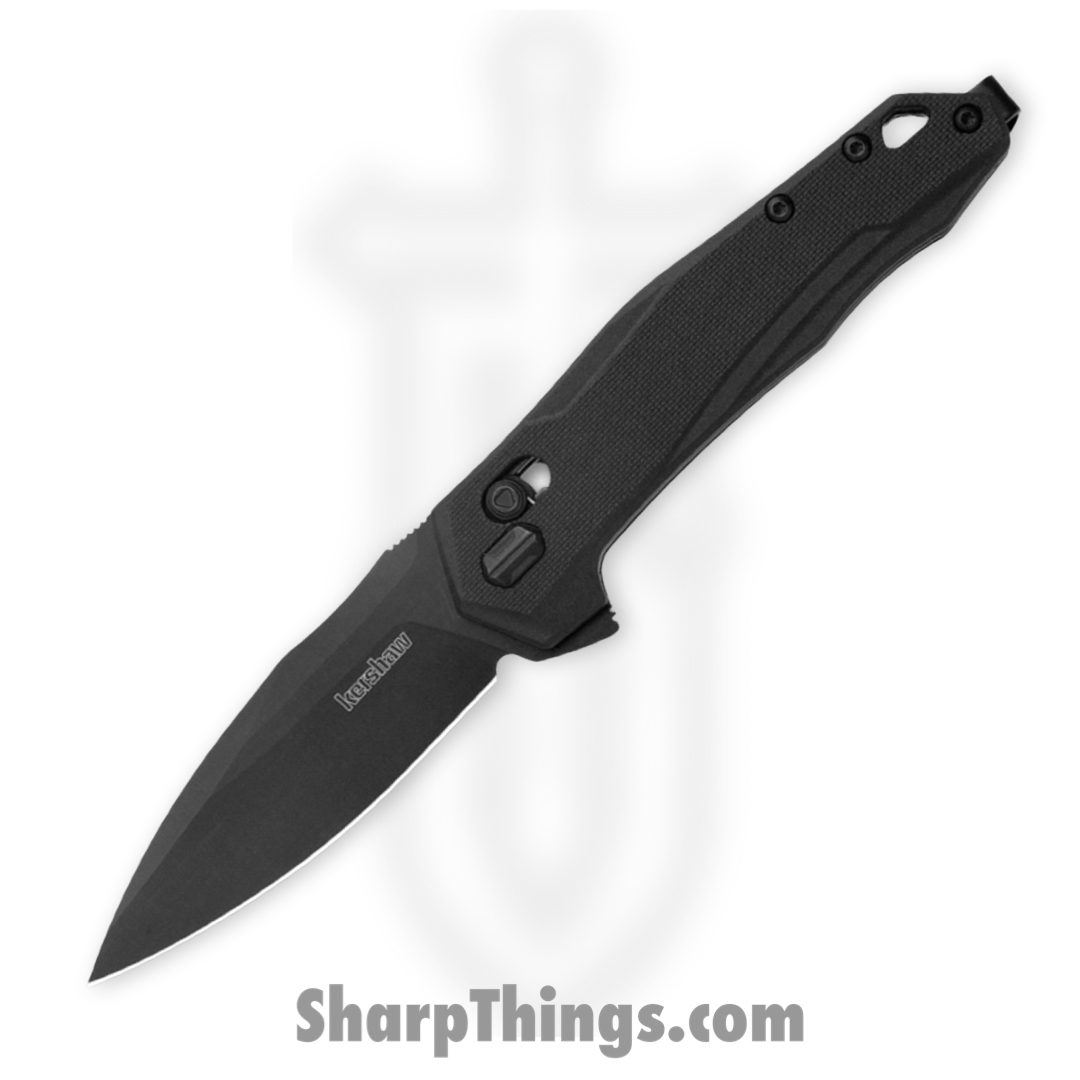 Kershaw - 2041 - Monitor - Folding Knife - D2 Coated Spear Point - Glass Filled Nylon - Black - Image 4