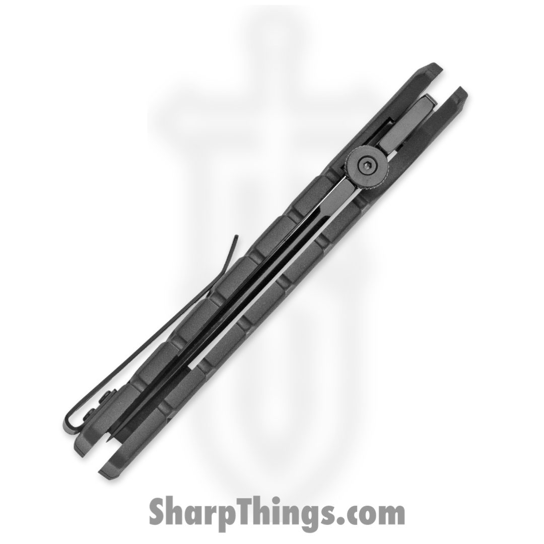 Kershaw - 3425 - XCOM - Folding Knife - 8Cr13MoV Coated Spear Point - Glass Filled Nylon - Black - Image 4