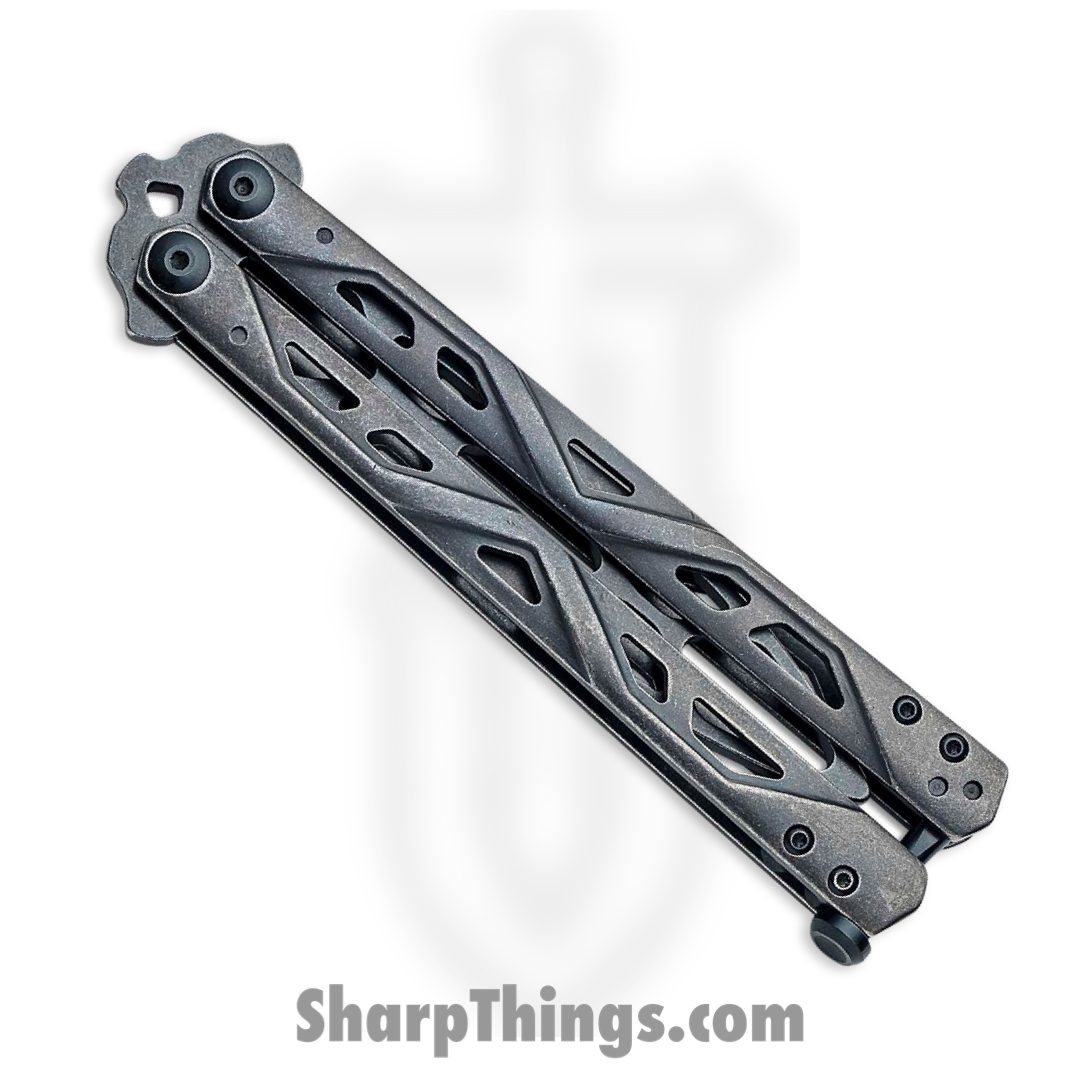 Kershaw - 4950TR - Balanza - Balisong - Stainless Steel BlackWash™ Drop Point - Stainless Steel - BlackWash™ - Image 3