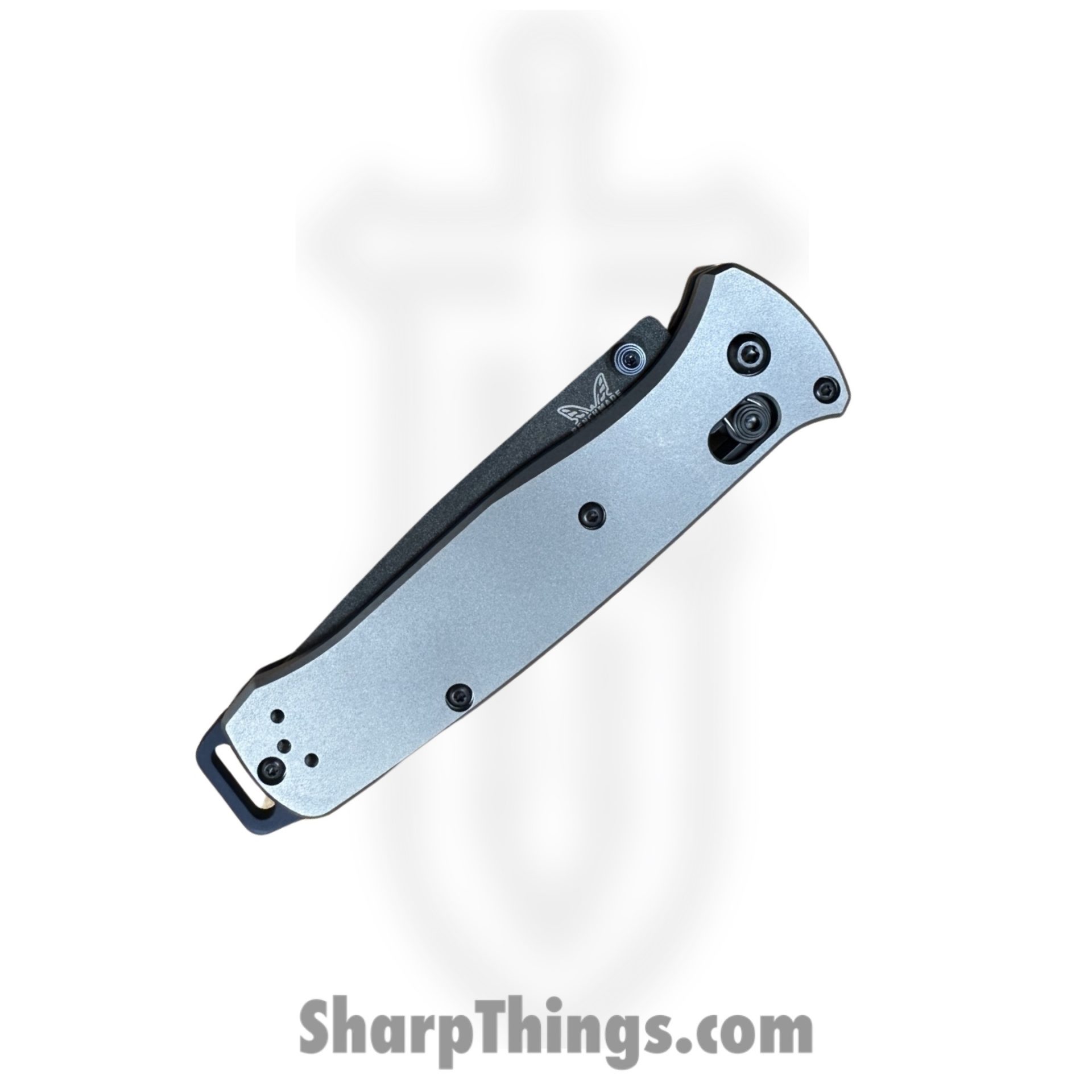 Benchmade - 537BK-2302 - Bailout - Limited Edition - CPM-M4 - Tanto - Titanium - Crater Blue Accents - Image 3