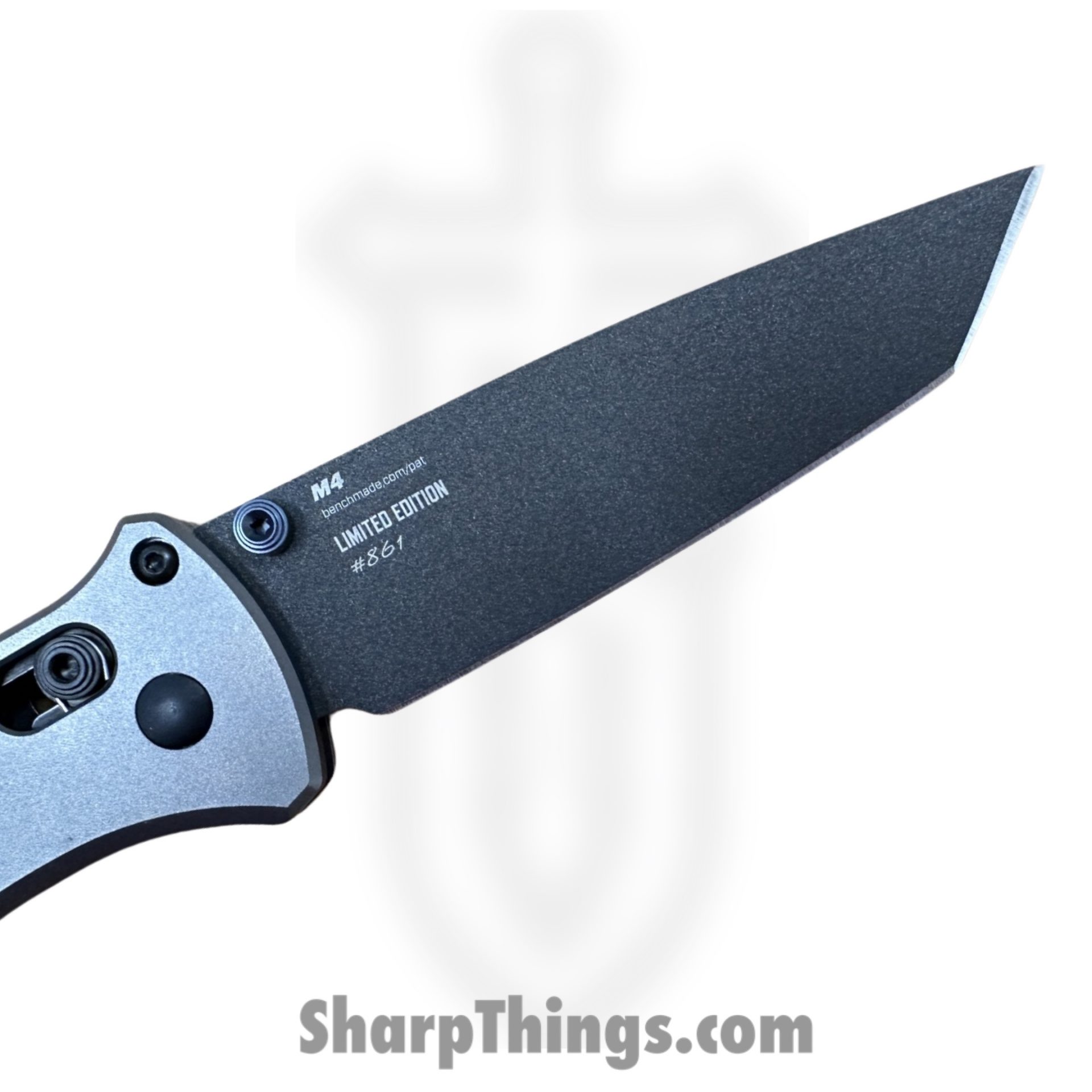 Benchmade - 537BK-2302 - Bailout - Limited Edition - CPM-M4 - Tanto - Titanium - Crater Blue Accents - Image 5