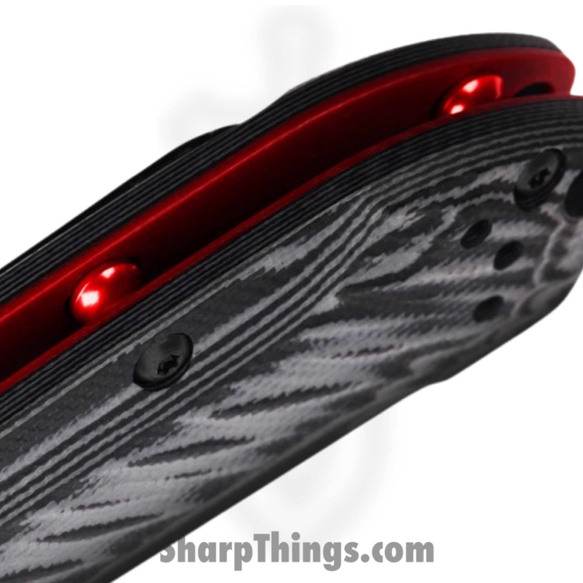 Benchmade - 565BK-02 - Mini Freek - Folding Knife - CPM M4 DLC Drop Point - G10 - Black, Gray, Red - Image 5