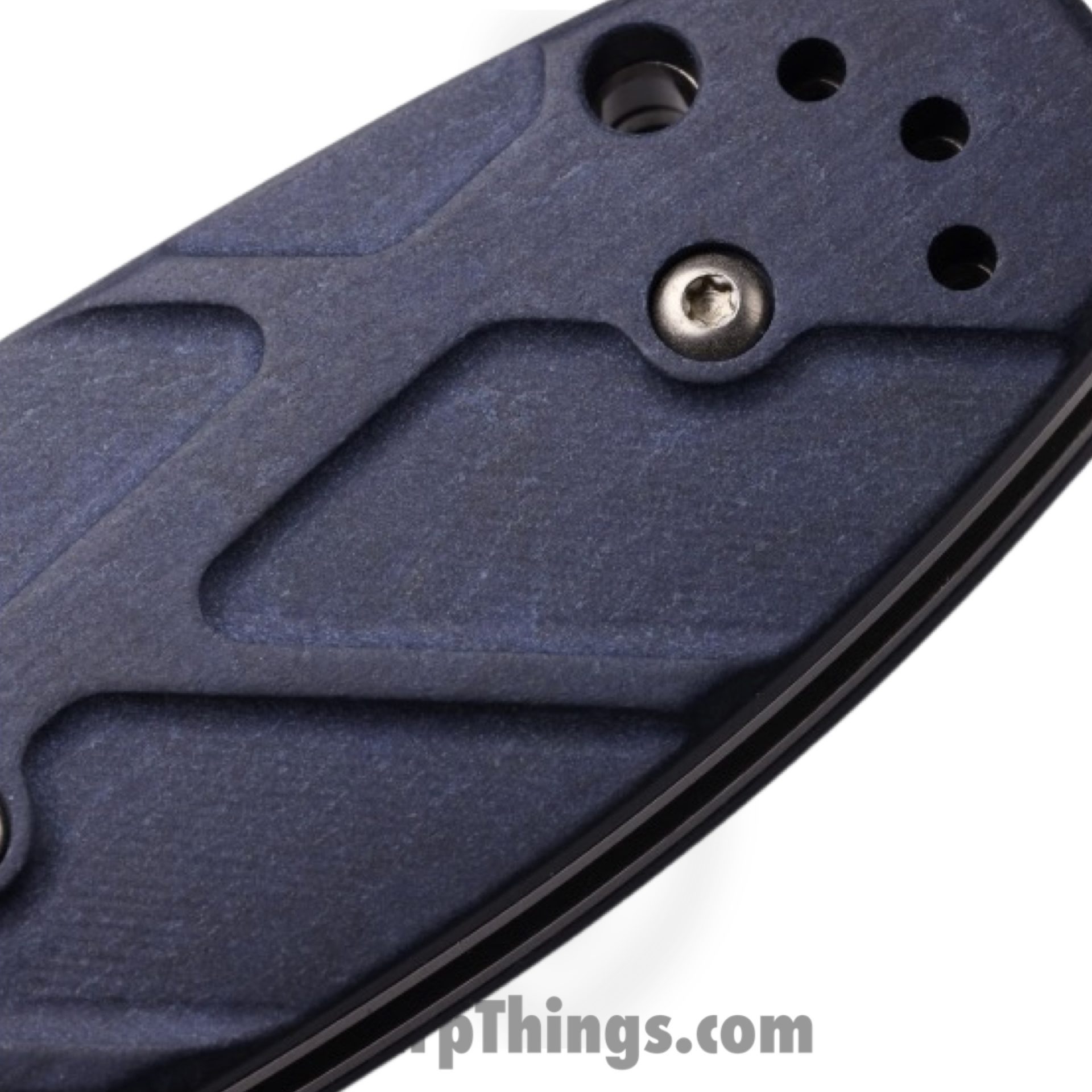 Benchmade - 585-03 - Mini Barrage - Assisted Open Knife - CPM-S30V Satin Drop Point - Valox - Blue Canyon - Image 2