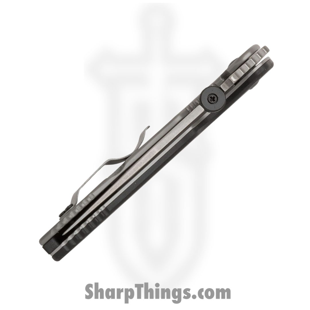 Kershaw - 6034D2 - CQC-6K D2 - Folding Knife - D2 Stonewash Drop Point - G10 410 Stainless Steel - Black - Image 4