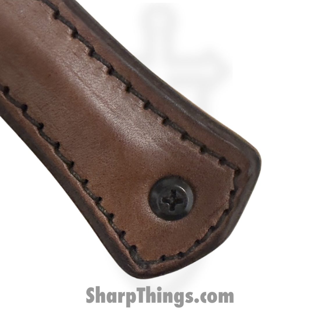 RMJ Tactical - L-SAP-SES-BR-ST - SES Sap - Leather - Sharp Things logo - Image 4