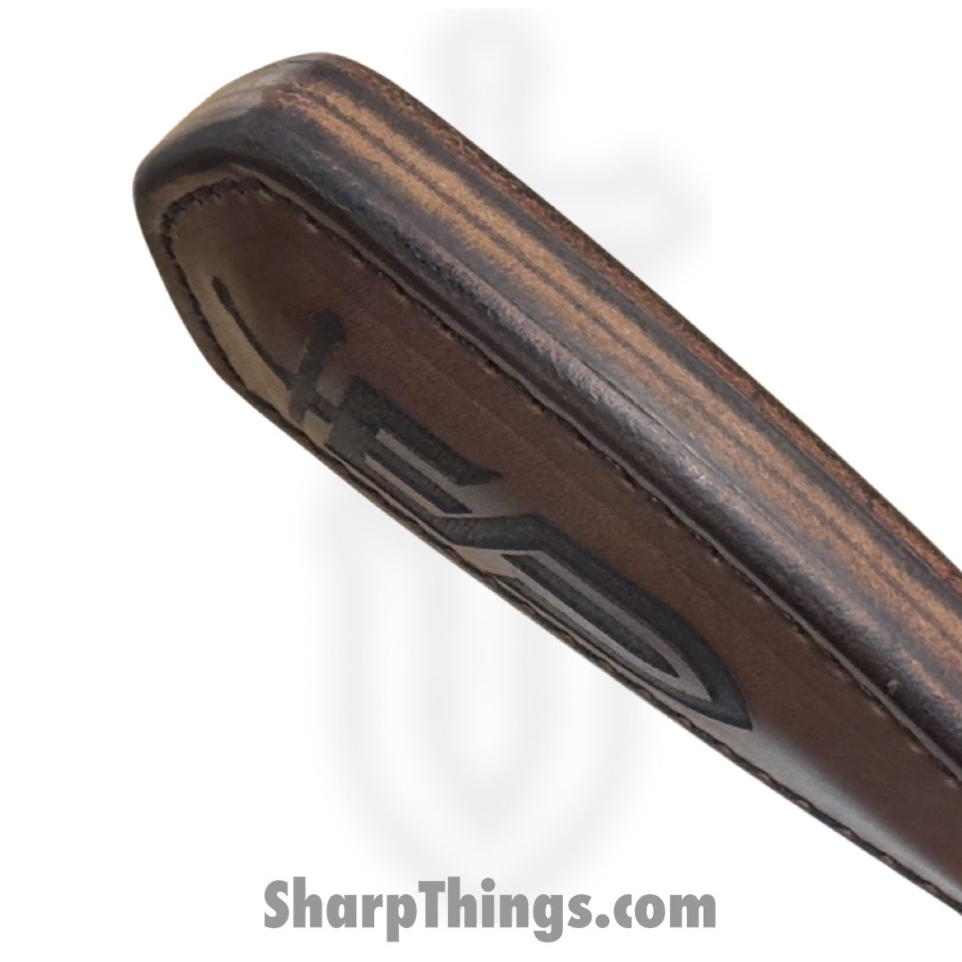 RMJ Tactical - L-SAP-SES-BR-ST - SES Sap - Leather - Sharp Things logo - Image 5