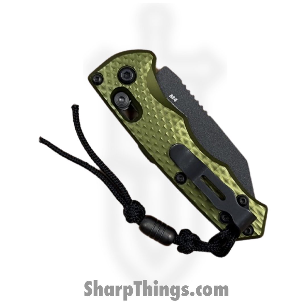 Benchmade - 2900BK-2 - Full Immunity - Automatic Knife - CPM M4 Coated Wharncliffe - 6061 T6 Aluminum - Woodland Green - Image 3