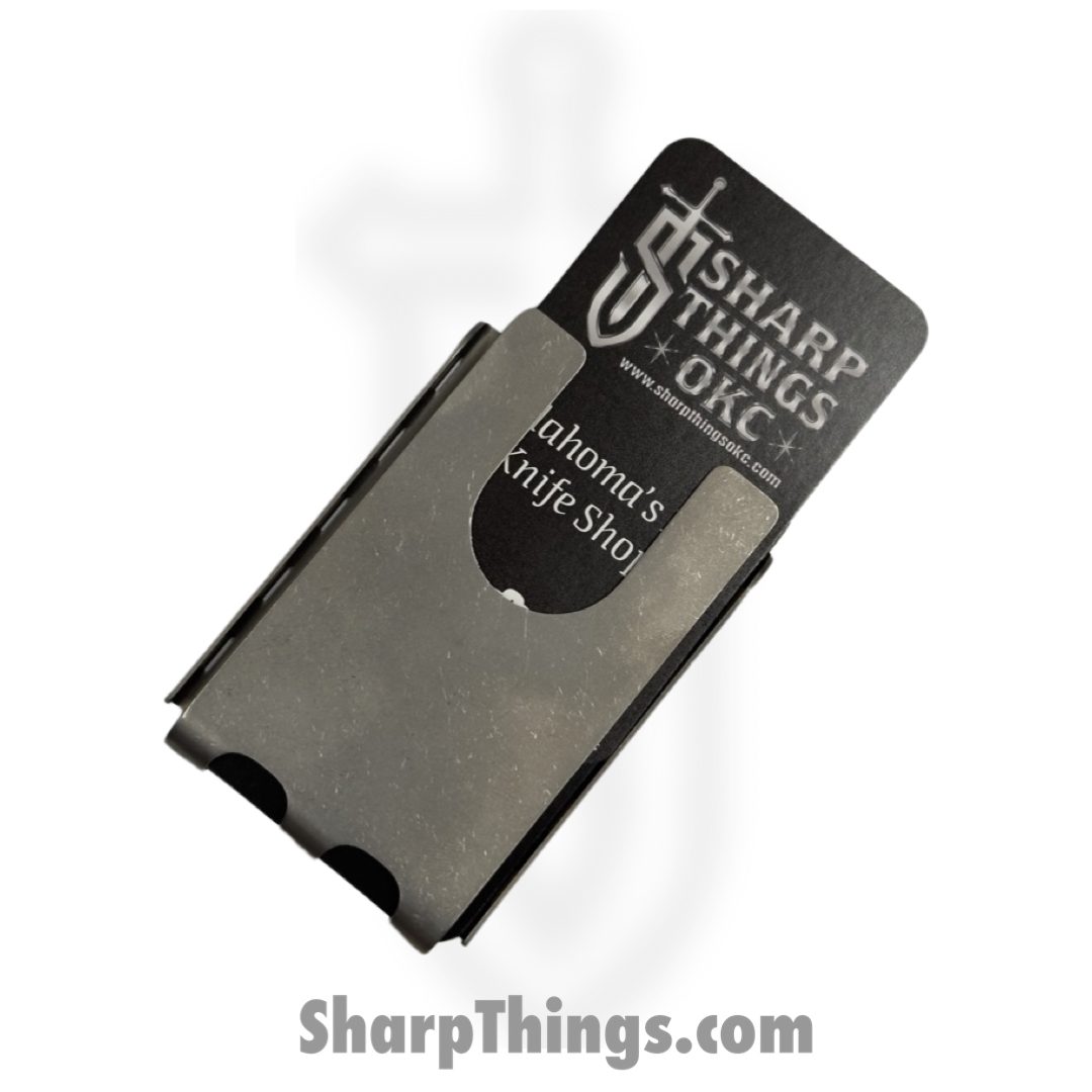 Chaves Knives - WAL/TIFCO/SW - Ti-Fold Wallet Card Only - Titanium - Titanium - Natural - Image 2