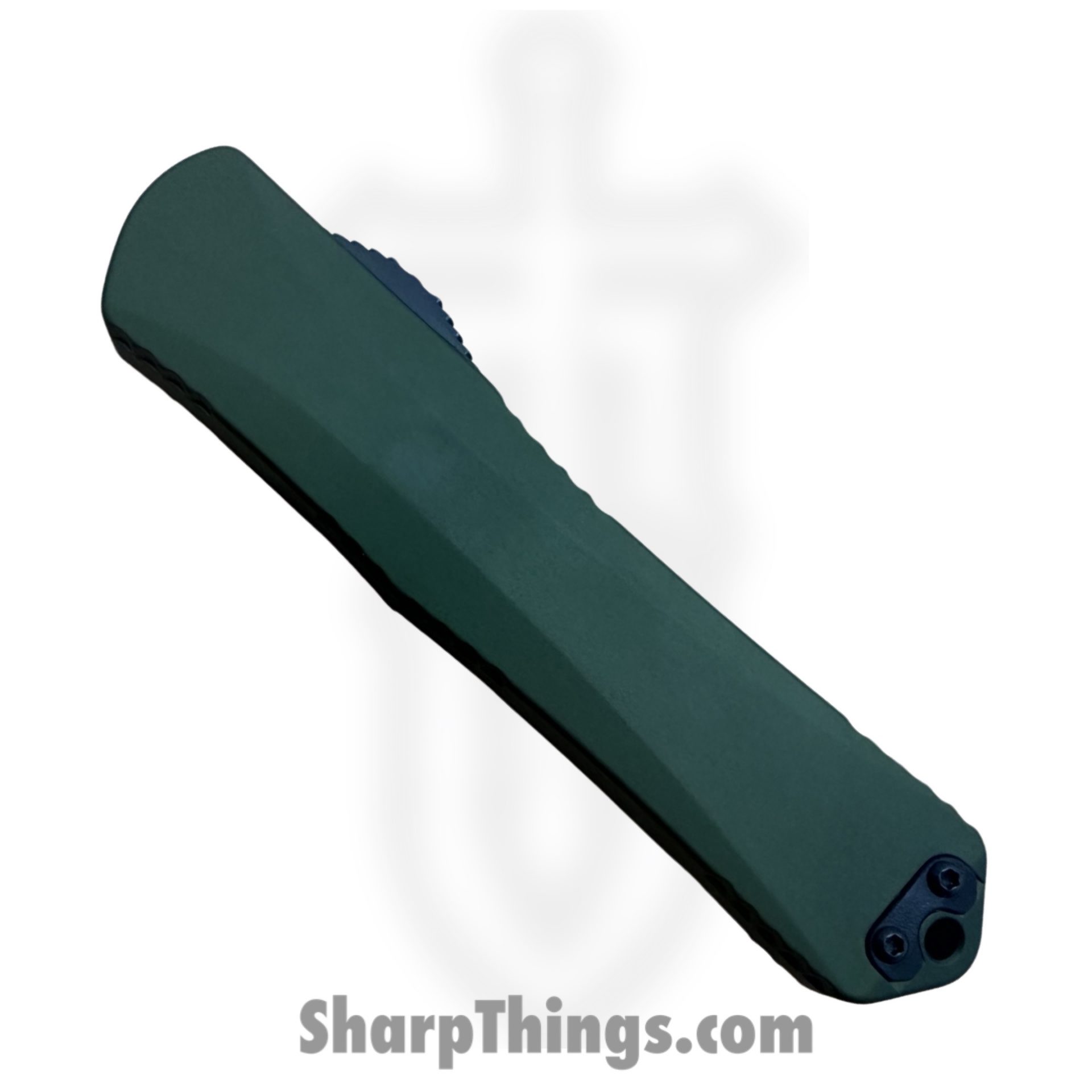 Heretic Knives - H031-6A-GRN - Manticore X - OTF Auto - Magnacut DLC Tanto - 6061 T6 Aluminum - OD Green - Image 3