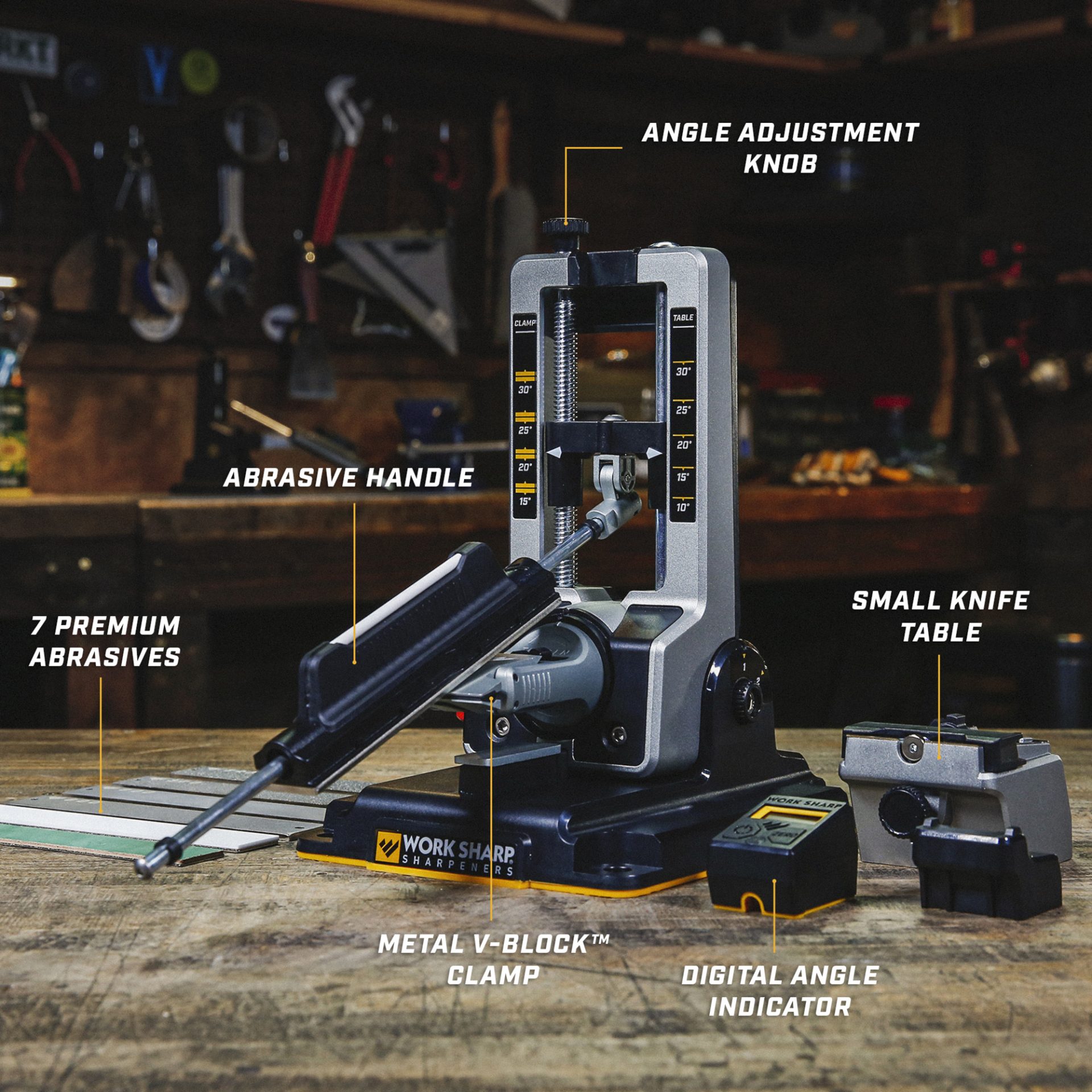 Work Sharp - WSBCHPAJ-PRO - Professional Precision Adjust Knife Sharpener - WSBCHPAJ - Image 6