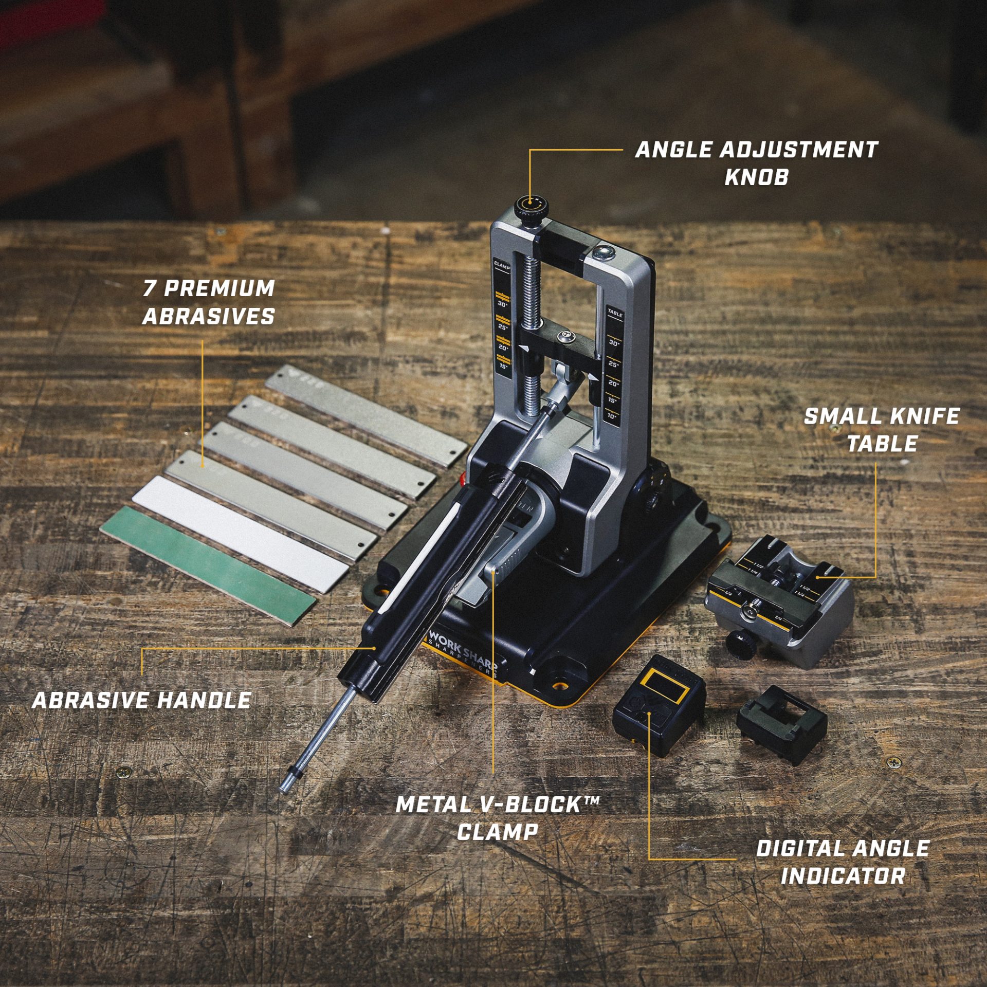Work Sharp - WSBCHPAJ-PRO - Professional Precision Adjust Knife Sharpener - WSBCHPAJ - Image 7