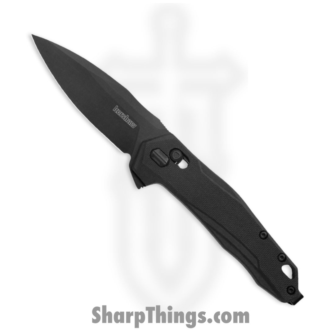 Kershaw - 2041 - Monitor - Folding Knife - D2 Coated Spear Point - Glass Filled Nylon - Black