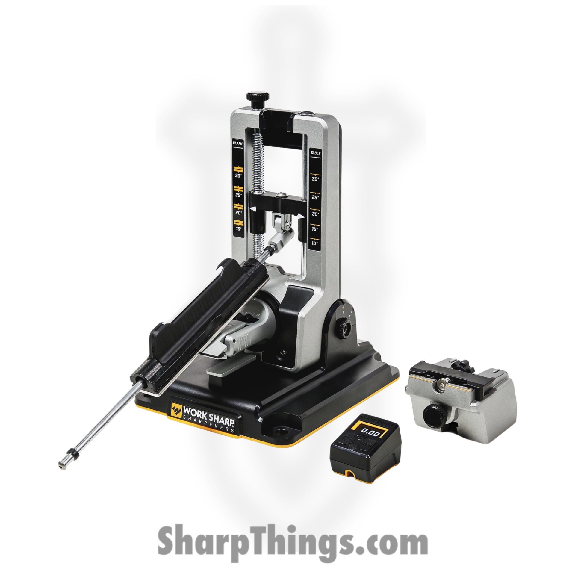 Work Sharp - WSBCHPAJ-PRO - Professional Precision Adjust Knife Sharpener - WSBCHPAJ