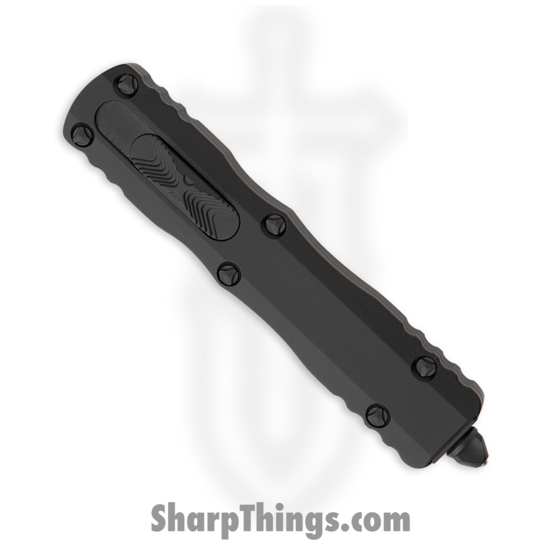Microtech - 225-2T - Dirac Tactical - OTF Auto - DLC Dagger - 6061-T6 Aluminum - Black - Image 3