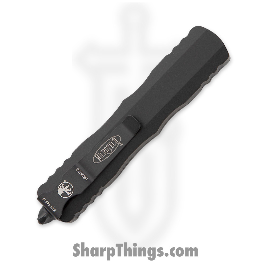 Microtech - 225-2T - Dirac Tactical - OTF Auto - DLC Dagger - 6061-T6 Aluminum - Black - Image 4