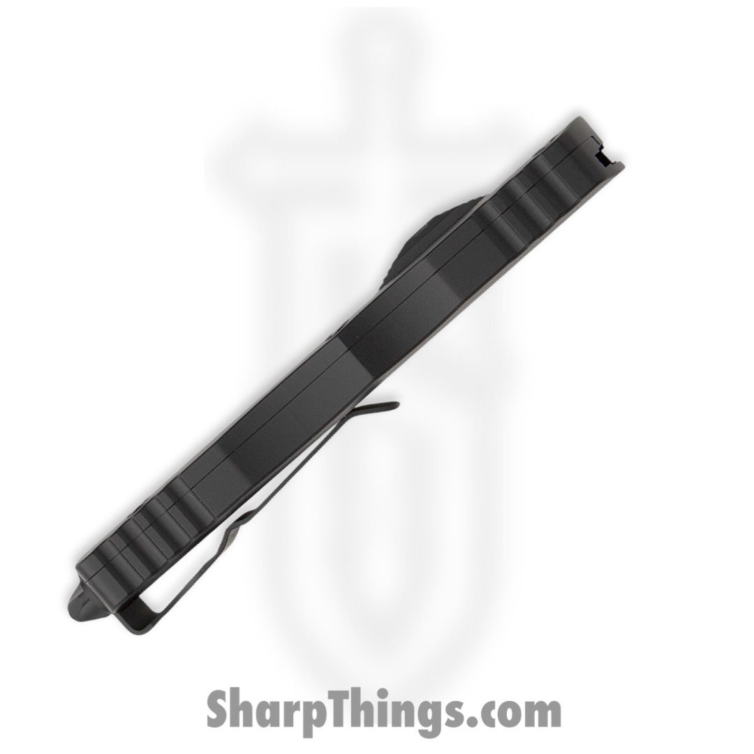 Microtech - 225-2T - Dirac Tactical - OTF Auto - DLC Dagger - 6061-T6 Aluminum - Black - Image 5