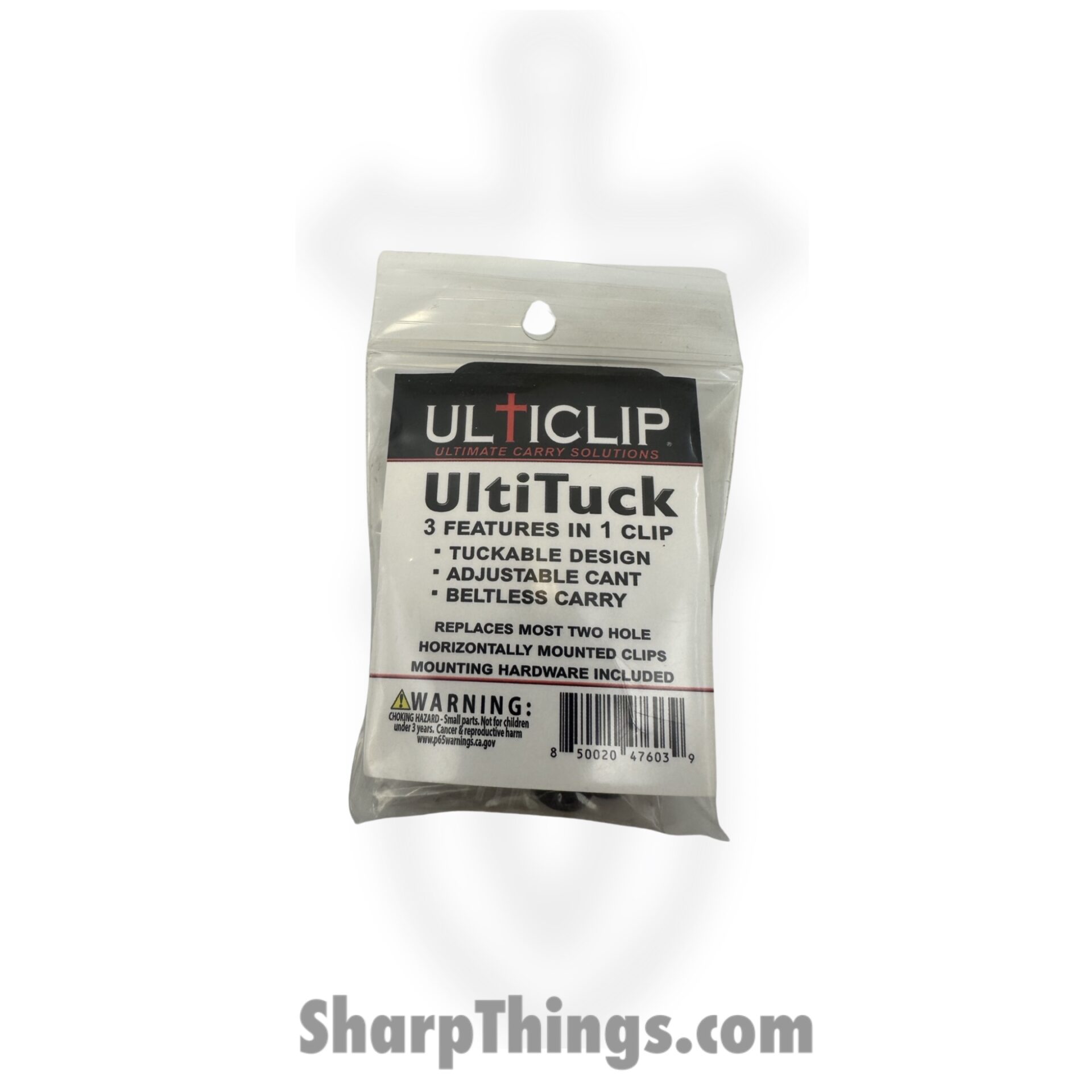 ULTICLIP - 39-DTUCK - UltiTuck -Steel - Black