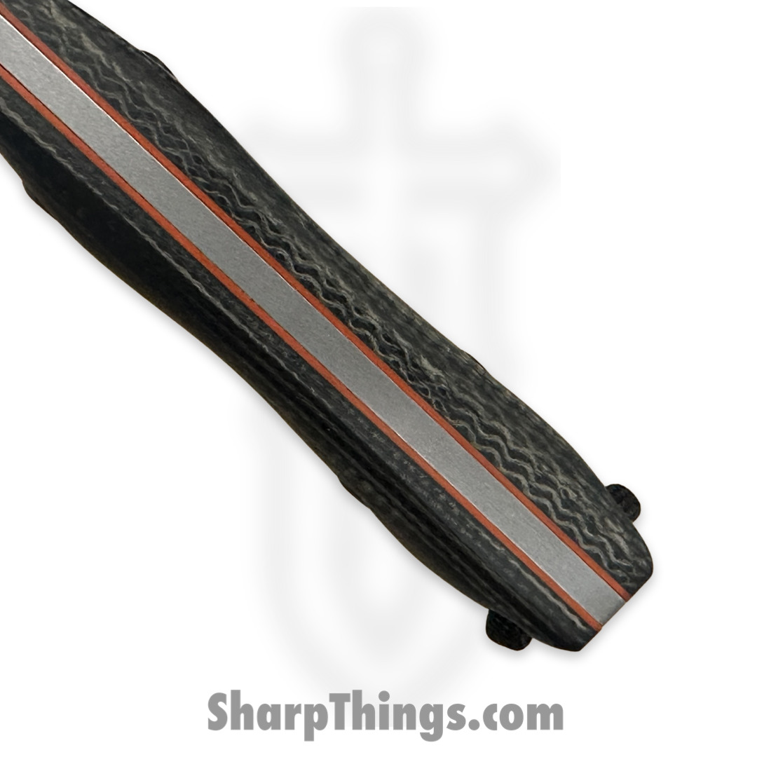 Cave Blades - CBSamDP1023b - Samaritan - Fixed Blade Knife - 154CM Satin Drop Point - Micarta - Gray Green - Image 3