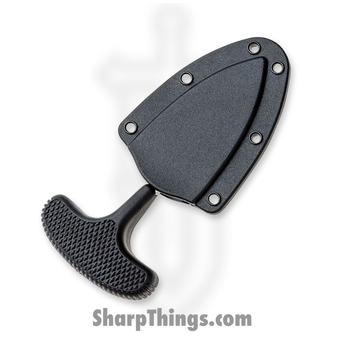 Cold Steel - CS43XLSS - Urban Edge - Fixed Blade Knife - Japanese Aus 8A Stainless Steel Satin Dagger - Rubber - Black - Image 4