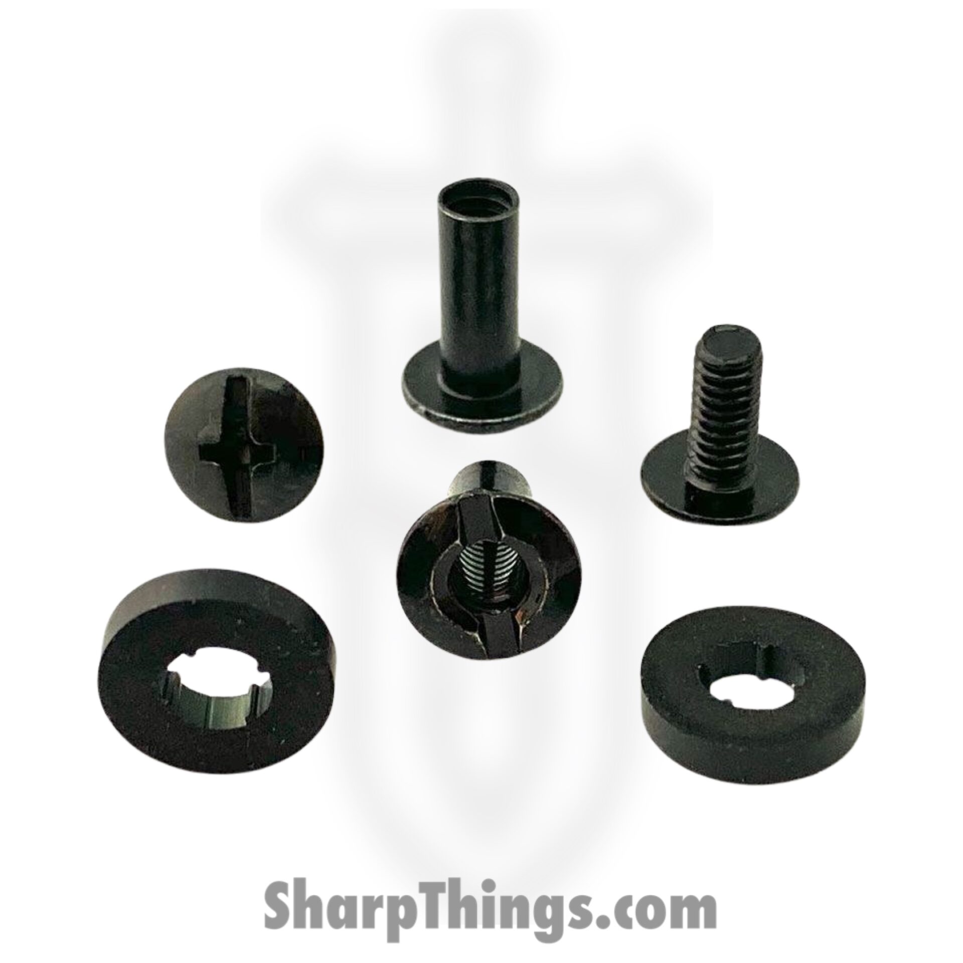 ULTICLIP - DSK30 - 30 Piece Combo Head Screw Kit -Steel - Black - Image 3