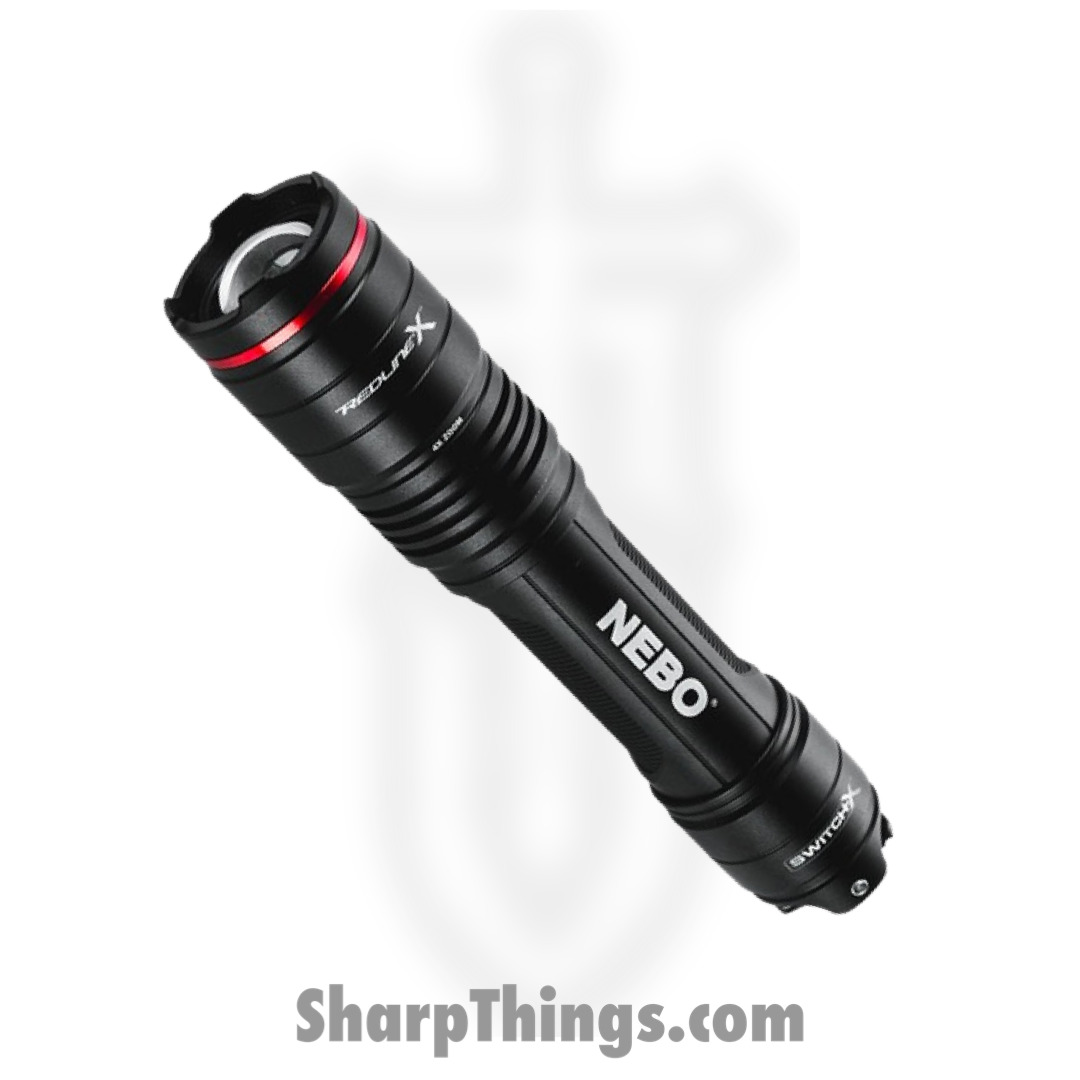 Nebo - NEB-FLT-0008 - Redline X - 1800 Lumen Flashlight - Aluminum - Black