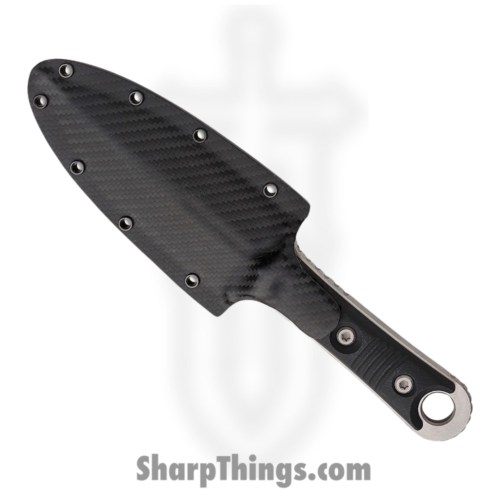 Microtech - 201-10AP - SBD D/E - Fixed Blade Knife - Bohler M390 Apocalyptic Dagger - G10 - Black - Image 3