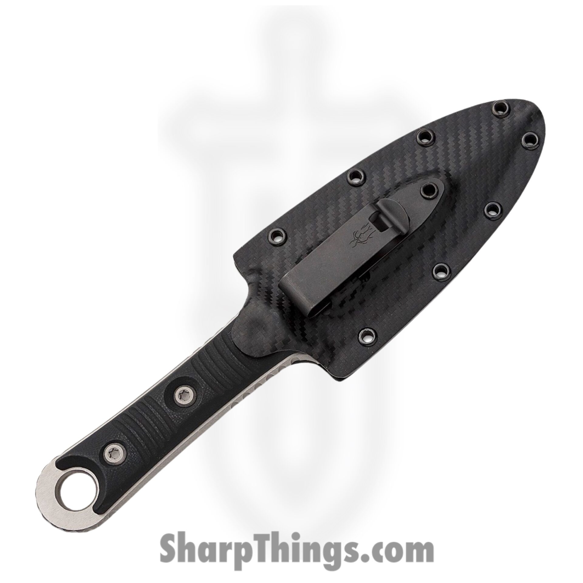 Microtech - 201-10AP - SBD D/E - Fixed Blade Knife - Bohler M390 Apocalyptic Dagger - G10 - Black - Image 4