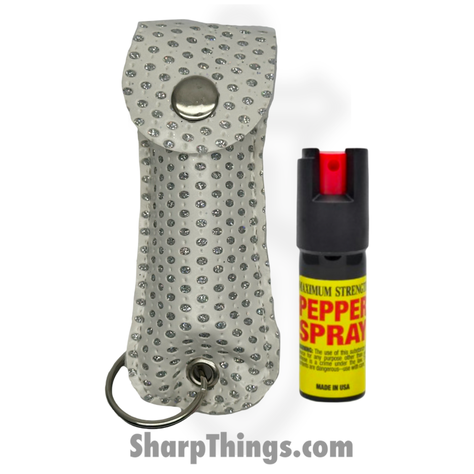 CHEETAH - CH-31WB - 1/2 Ounce Pepper Spray - White Bling