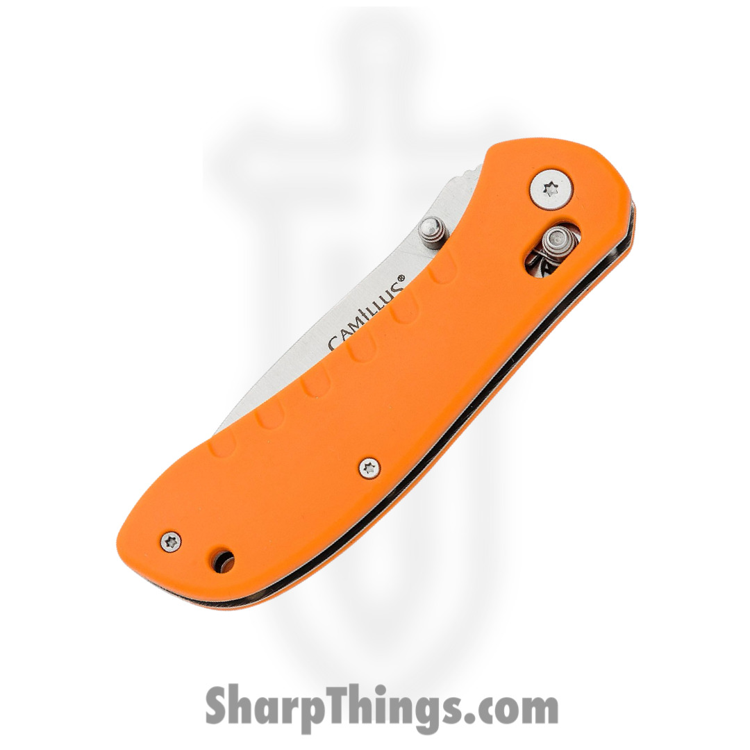 Camillus - CM19620 - Rovax - Folding Knife - 420 Stainless Satin Drop Point - GFN - Orange - Image 3