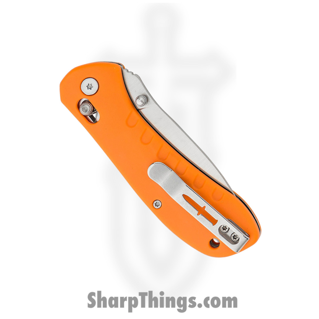 Camillus - CM19620 - Rovax - Folding Knife - 420 Stainless Satin Drop Point - GFN - Orange - Image 4