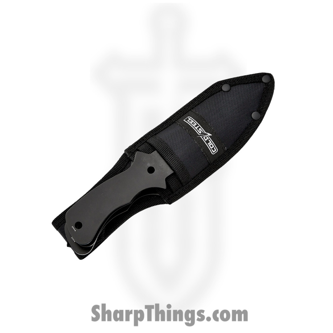Cold Steel - CSTH80KVC3PK - 3 Piece Throwing Knife Set - Fixed Blade Knife - 420 Stainless Black Oxide Drop Point - Cord Wrapped - Black - Image 3
