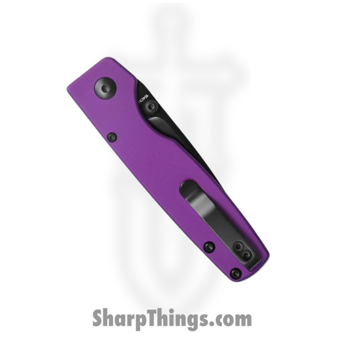 Kizer Cutlery - KIV3605C4 - Original - Folding Knife - 154CM Black Drop Point - Aluminum - Purple - Image 4