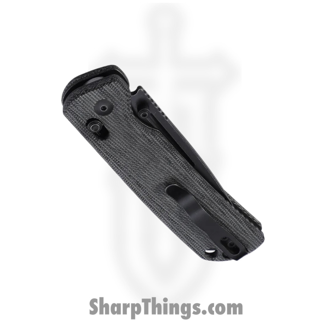 Kizer Cutlery - KIV4481C3 - Escort - Folding Knife - 154CM Stonewash Coated Drop Point - Micarta - Black - Image 4