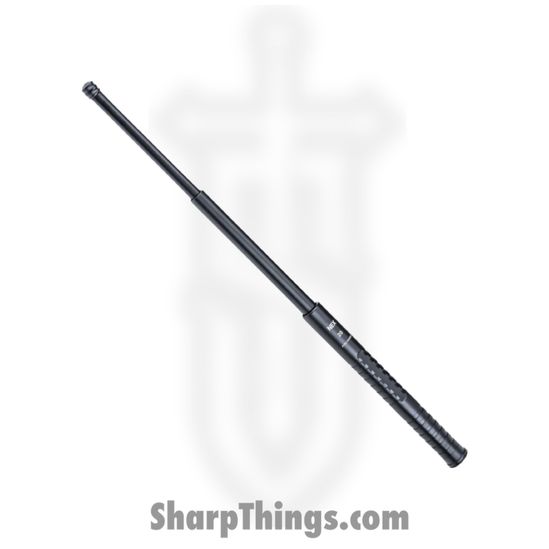 NexTorch - NXN20 - NEX 20 Walker Airweight Baton - 42CrMo Steel - 7075 Aluminum - Black