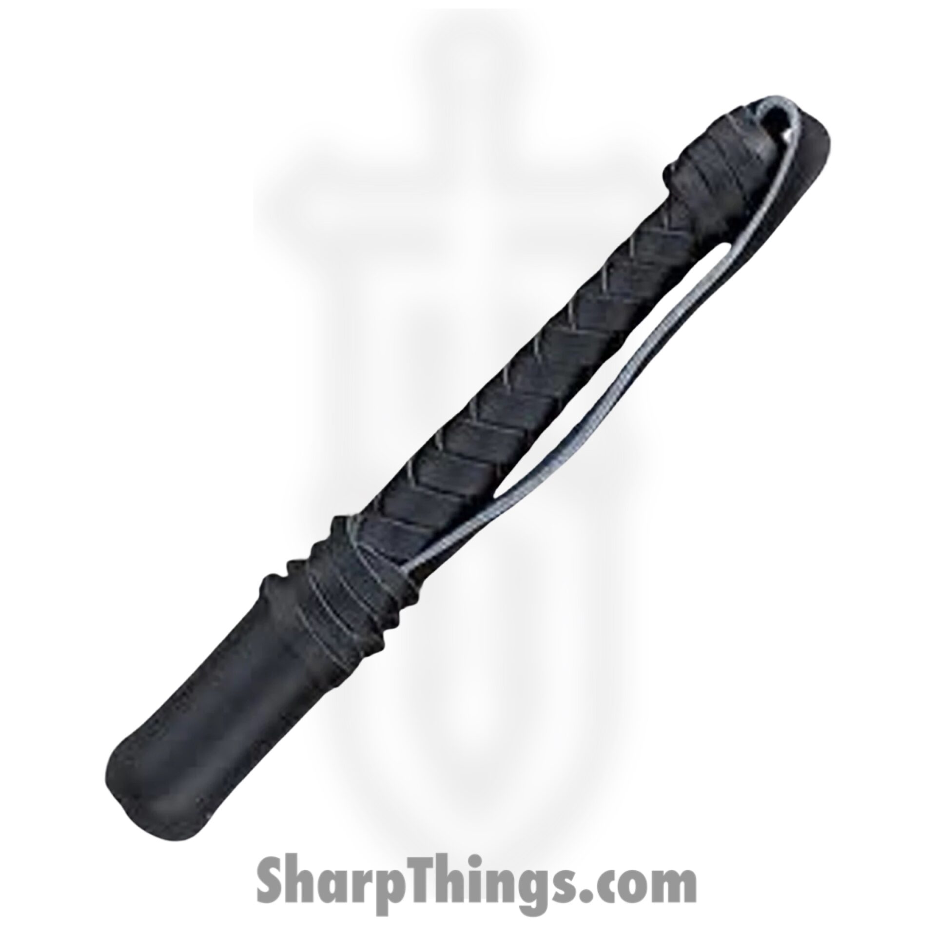 P-15984 - 9 Inch Billy Club - Leather - Black