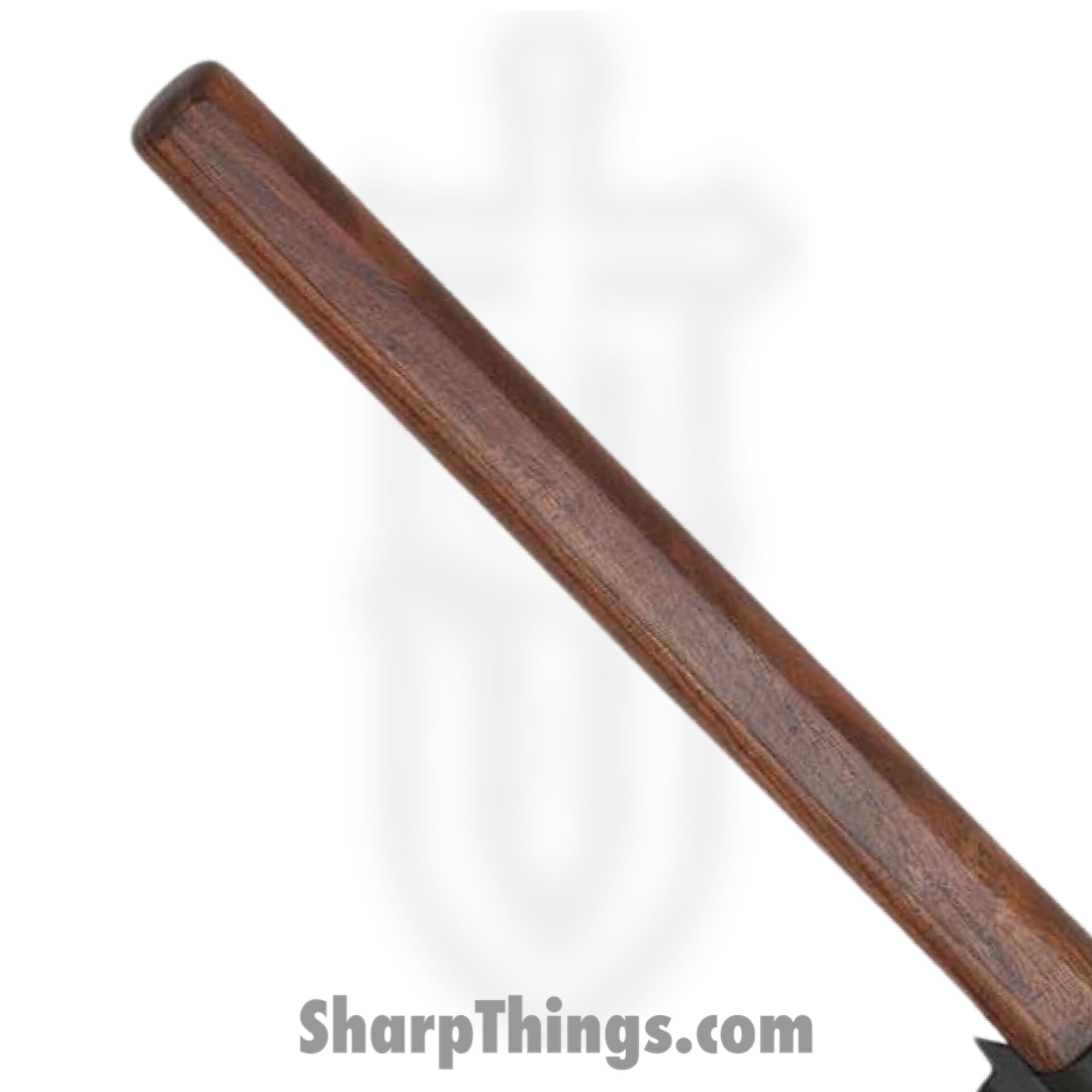 TA-11 - Hatchet Axe - Fixed Blade Knife - Stainless Steel Black - Hardwood - Brown - Image 3