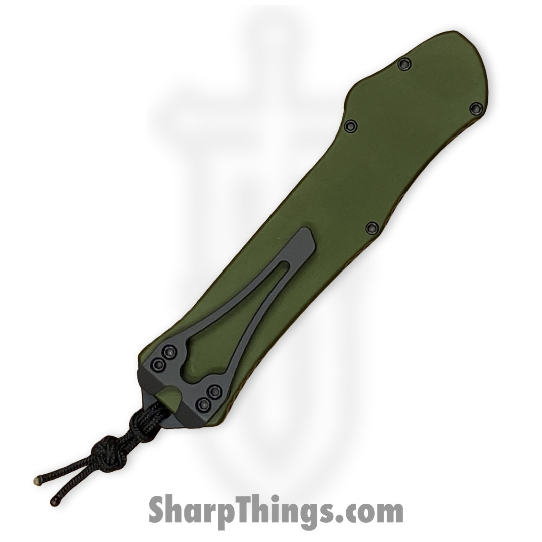 Heretic Knives - H006-6A-GRN - Hydra - OTF Auto - Magnacut DLC Tanto - Aluminum - Green - Image 5